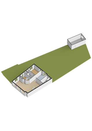 Floorplan - Havenstraat 43, 3752 AB Bunschoten-Spakenburg